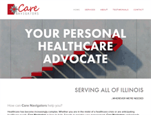 Tablet Screenshot of care-navigators.com